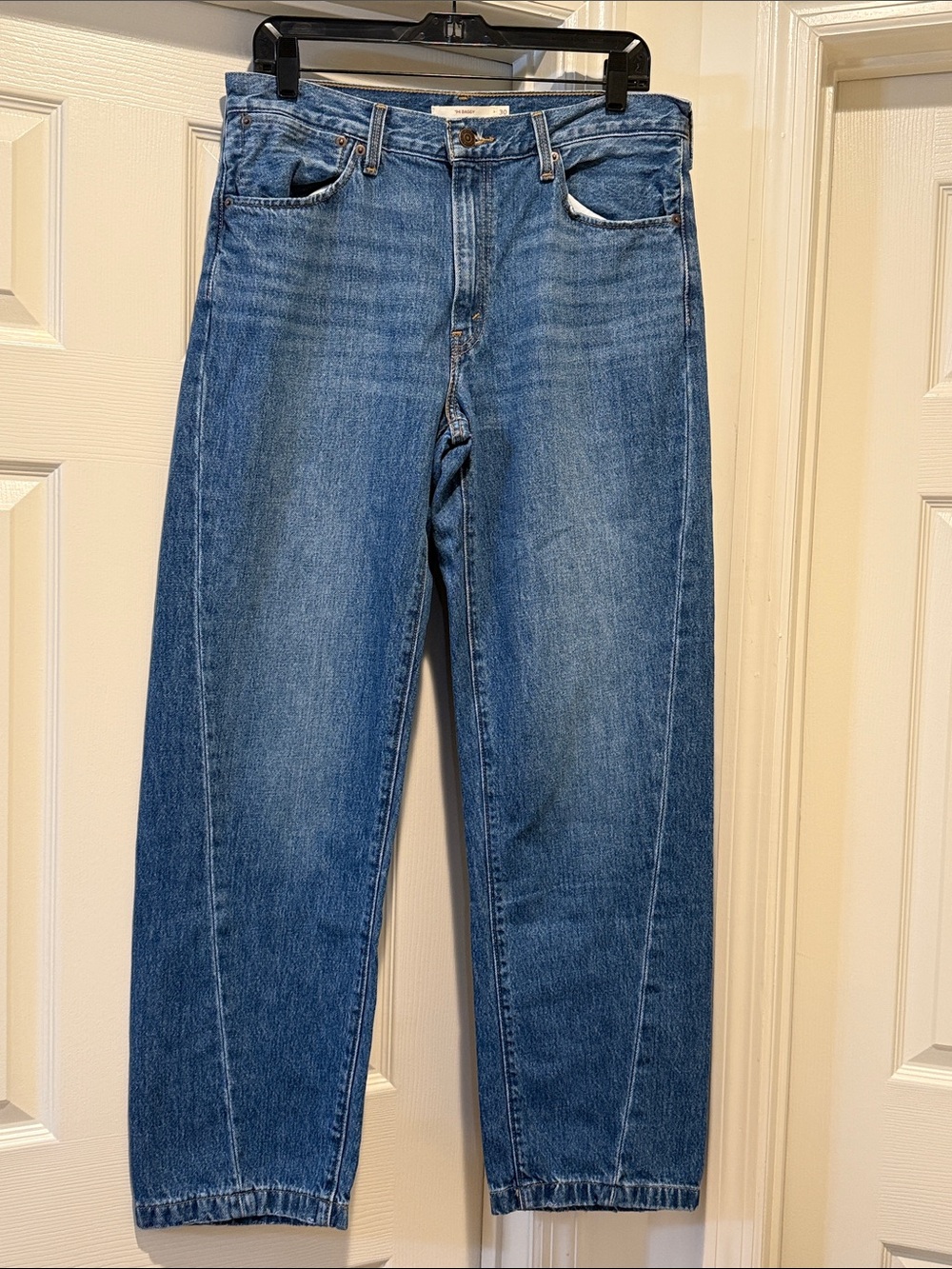 Levi's 94’ Baggy Unique Seamed Cotton No Stretch MidRise Slouchy Jean 30W 31L
